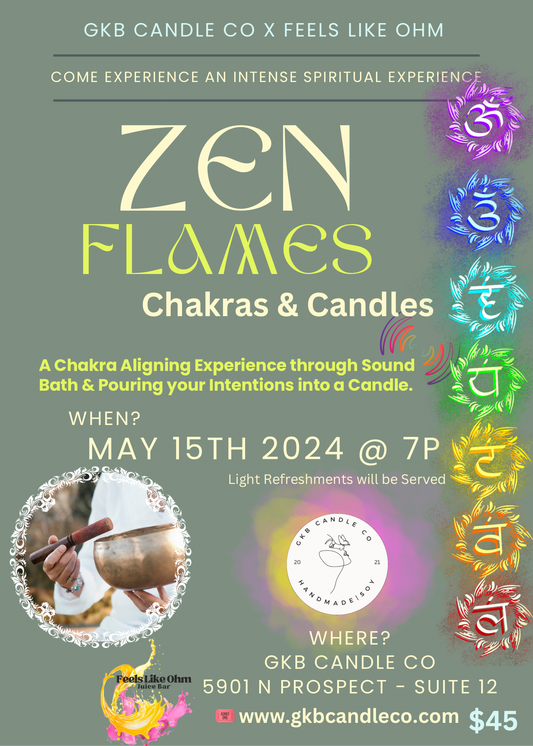 Zen Flames: Chakra & Candles