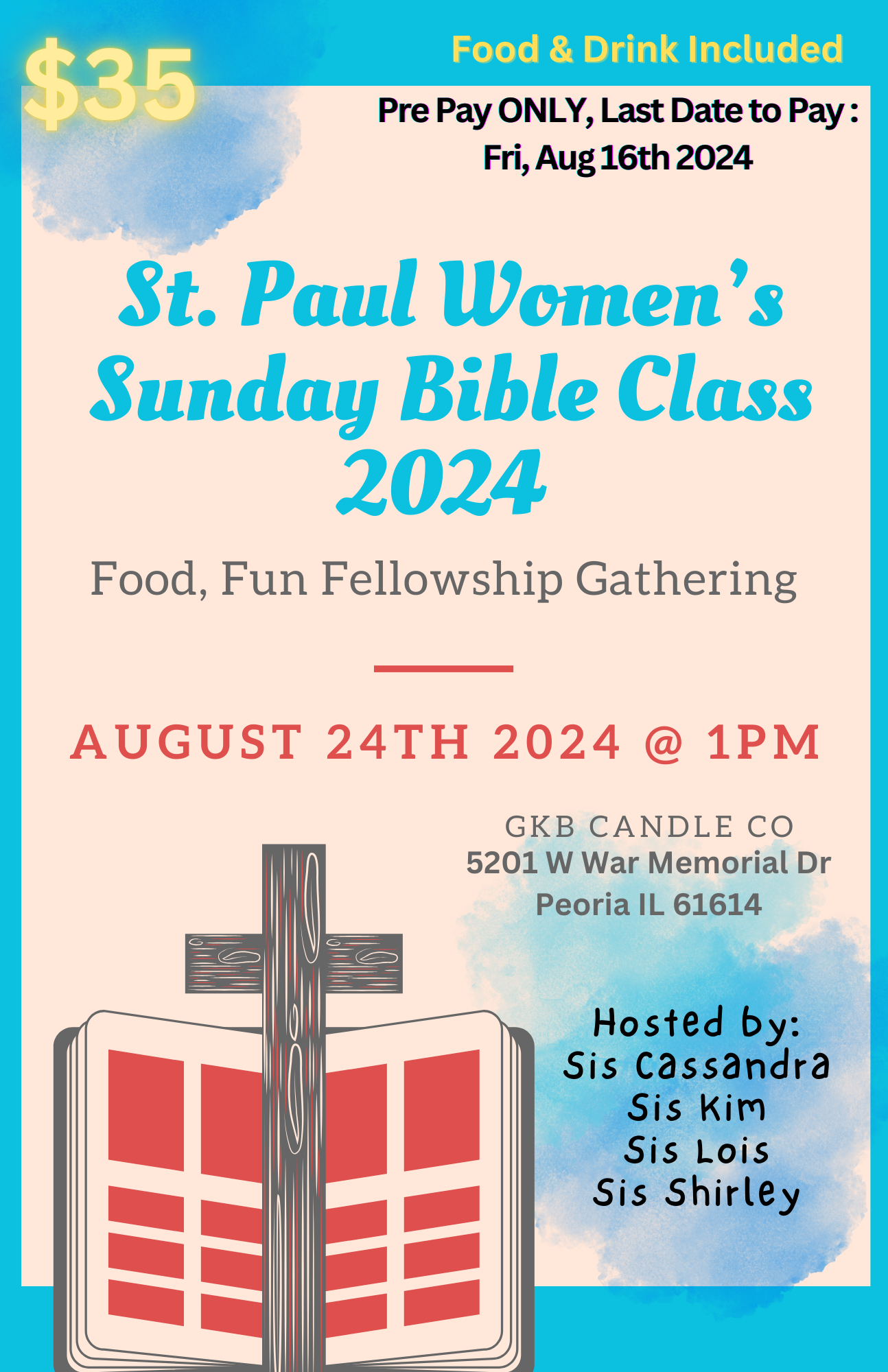 St Paul Womens Sunday Class 2024